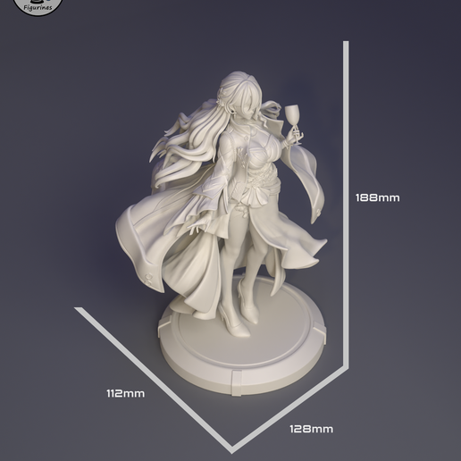 ⭐ Himeko - Honkai Star Rail Game Figure For 3D Printing・ 3D File
