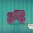 Monster2.jpg Monster Truck Cookie Cutter M1