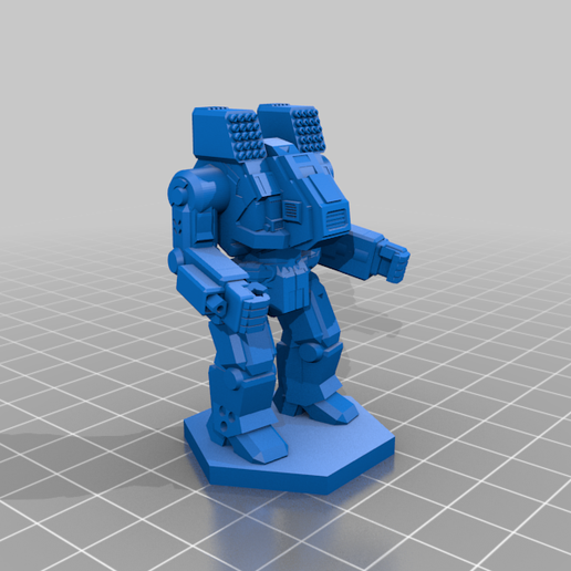 🎲 American Mecha: Primitive Spartan・Free 3D File for ・Cults