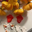 309891169_627873905404733_44002933754141099_n.jpg 14 Total Halloween Ghost and Bat Polymer Clay Cutters for Jewelry and Crafts, Imprint