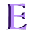 E.stl Letras y Números ASSASSINS CREED | Logo