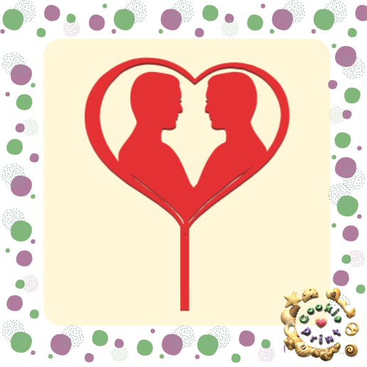 VALENTINE'S DAY TOPPER THEM HEART 3D model