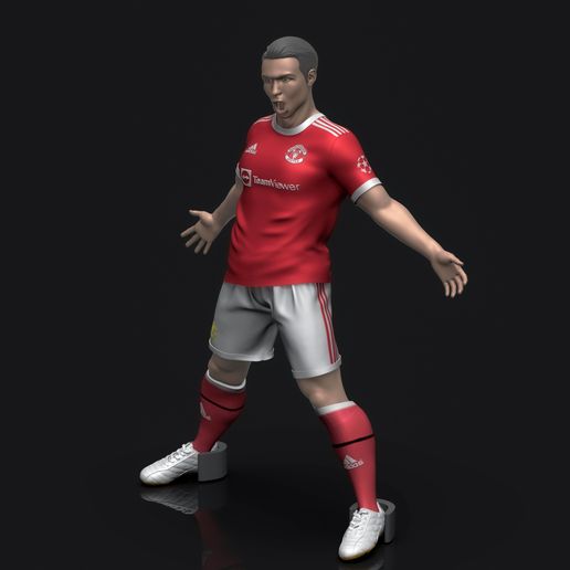 OBJ file Cristiano Ronaldo 2・3D printing model to download・Cults