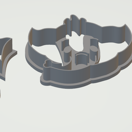 Elephant Cookie Cutter 3D model