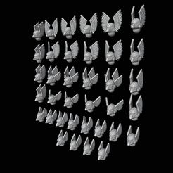 _2.png 3D-Datei Beaky GLOOMY ANGELS HELMETS FOR NEW HERESY・Design für 3D-Drucker zum herunterladen