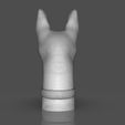 untitled.527.jpg Stylized Xoloitzcuintle Bust