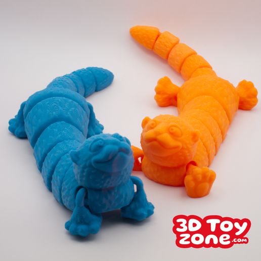 3OptimisticOtterA_3DToyZone.jpg Flexi Fauna #3 Lontra otimista - Imprimir no local