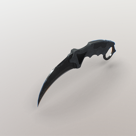 🔪 Karambit Knife – Rivals Roblox Inspired 3D Printable Model・ STL File ...