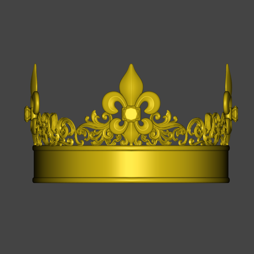 kingcrown2.png Wearable King Crown