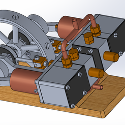2023-03-16-1.png Файл STL Паровая машина・Дизайн 3D-печати для загрузки3D