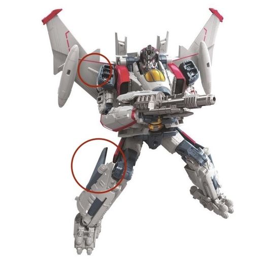 🤖 TF SS-65 Blitzwing Wings・ STL File for 3D printing・Cults