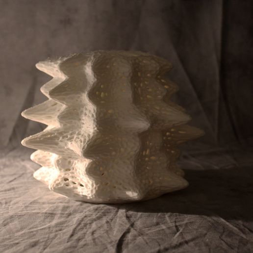 Roberto_2.jpg Free STL file Coral's Song - Voronoi Strucutre・3D print design to download, Real3Ddesignz