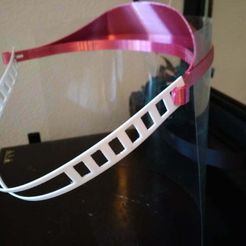 visera.jpg Free STL file Elastic band for face protection screen covid-19・3D printer model to download