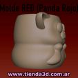 red-2.jpg Red Panda Pot Mold (Red Panda)