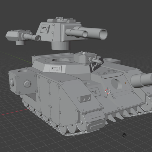 Ancient Super Heavy Tank 3D model