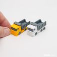 dumptruck_egg_square_07.jpg Dual Color Print-in-Place and Articulated Dump Truck