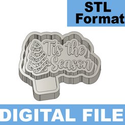 Screenshot-2022-11-08-at-2.42.17-PM.png STL file Tis the season freshie mold model stl・3D printing template to download, 405crafted