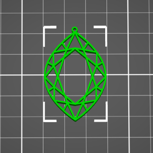 geometric, minimalist HANGER FOR NECKLACE, JEWELRY, EAR RINGS, CHARM 3D model