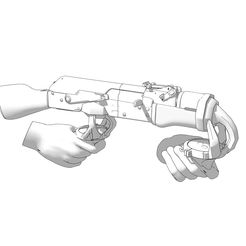 AK-1.jpg QUEST 3  AK-47 Gunstock  MAGNETIC - VIRTUAL REALITY SHOOTERS