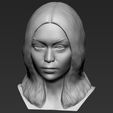 15.jpg Gigi Hadid bust 3D printing ready stl obj formats