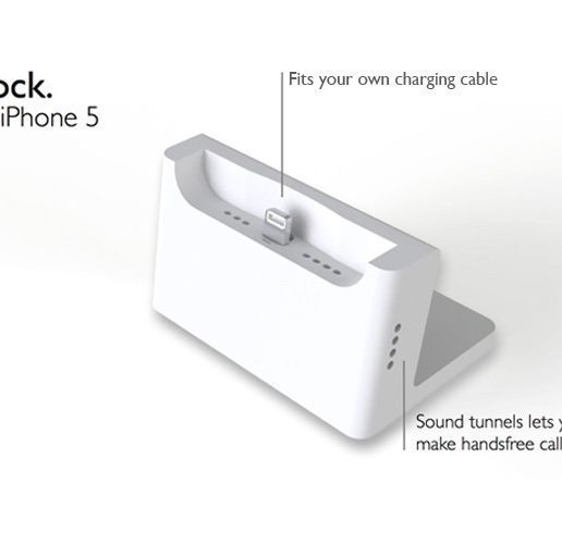 Desk Dock for iPhone 5