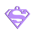Superman.STL Superhero Keychains