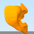 Снимок2.PNG Free STL file Samurai Mask・3D printable object to download, MrDetrout