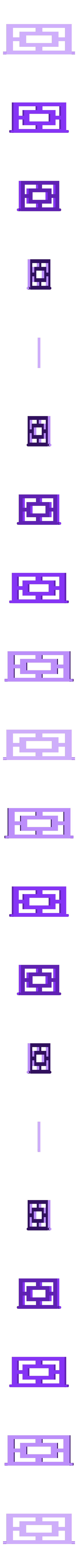 porte horizontale 45,7625x99.stl fridge furniture