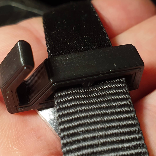 Mask Holder for Ski and Bike Helmets / Mask Holder for Ski Helmet and Bike Helmet 3D model