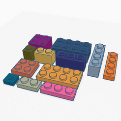 ALL BRICKS.png Fichier STL Ce n'est pas une brique LEGO・Objet pour impression 3D à télécharger, coal3D