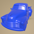 a001.png Chevrolet Advance Design Pickup 1951 printable car in separate parts
