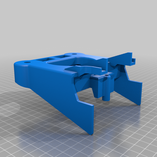 Smart Roadster Rear bumper holder - 3D model önizlemesi