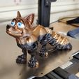 Niedlicher Flexi Print-in-Place Fuchs