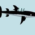 Capture d’écran 2017-09-29 à 16.29.46.png Free STL file tintin submarine shark V2・3D printer design to download