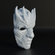33.png Night King Face Mask - Cosplay Mask 3D print model