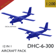 D1.png DHC-6-300 (1 IN 12) PACK <DECAL EDITION INCLUDED>