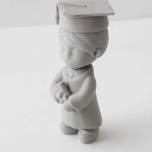 Graduate Boy6.jpeg 3D file Graduate Boy - Graduation gift・3D printer design to download, Usagipan3DStudios