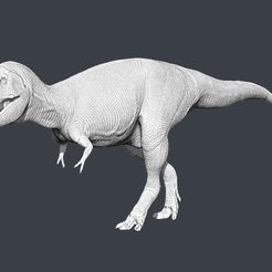 perspective.jpg 3D-Datei Albertosaurus OBJ・Design für den 3D-Druck zum Herunterladen