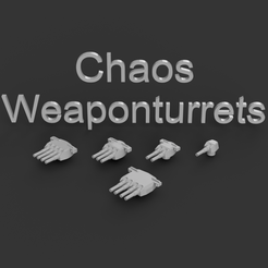 Chaos_Weaponturrets-2.png Бесплатный STL файл Турели флота Хаоса ПОДДЕРЖИВАЮТСЯ・Модель 3D-принтера для скачивания, Keiler