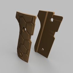 1.jpg Archivo 3D WE Beretta M9A1 empuñadura almohadillas・Diseño para descargar y imprimir en 3D