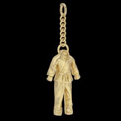 keyshot-jewelry-scene-setup-set-3.10568.jpg STL file karate dress kimono key holder・3D printable model to download