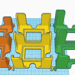 Screenshot-2022-09-26-191537.png STL file Interlocking Draw and discard tray, Playing card organizer tray - single deck tall (25mm)・3D printing template to download