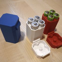 f44b130a-8007-4626-8dd6-9fa384d76c75.jpg 4 x Conteneur à piles AA avec pinces