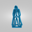 CookieCutter_DoctorWho_TenthDoctor.png 10th Doctor from Doctor Who Cookie Cutter
