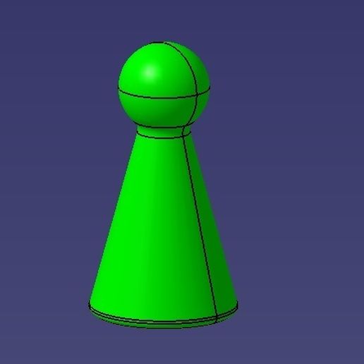 Fichier STL Spielfigur Mensch Ärger dich nicht・Objet pour imprimante 3D à télécharger・Cults