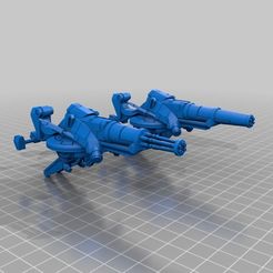 b230df29e83dbe933c3053c7f81e2341.png Free STL file Tau Burst Cannon Speeder Bike・3D printable object to download