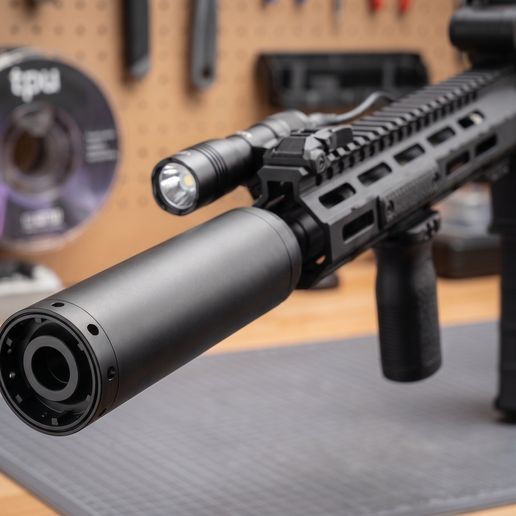 Silencer + Muzzle Brake 14mm CCW