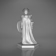 Paladin_2-back_perspectivve.421.jpg ELF PALADIN FEMALE CHARACTER GAME FIGURES 3D print model