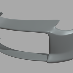 Front_Bumper_Nissan_400Z_Render_01.png Fichier STL Pare-chocs avant Nissan 400Z・Design imprimable en 3D à télécharger