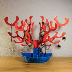 2-5.jpg Download STL file Coral tree jewerly holder • 3D printing model, Ocrobus